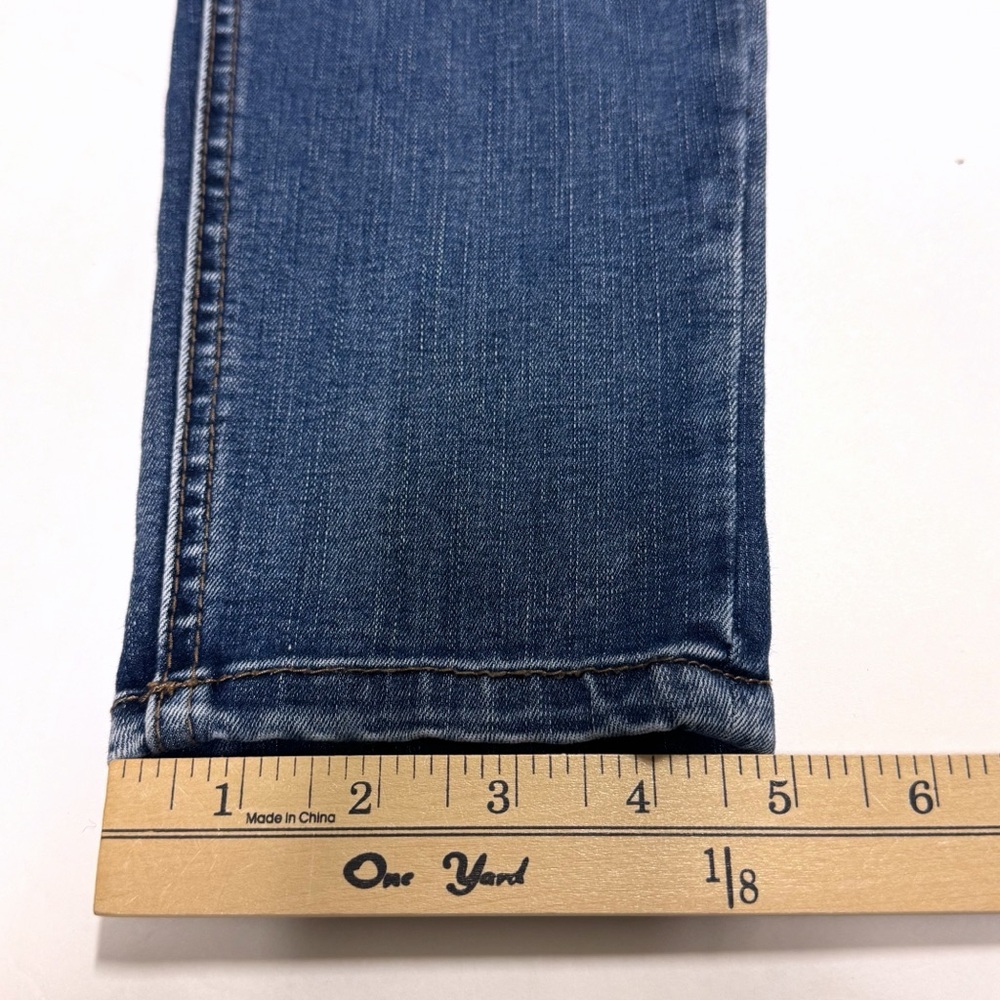 Democracy Ab Technology Skinny Jeans 6 Mom Distressed Mid Rise Stretch Medium - Picture 11 of 11